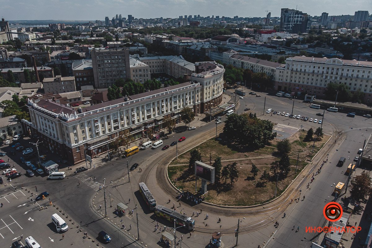 Площадь Вокзальная в Днепре Площадь Вокзальная в Днепре