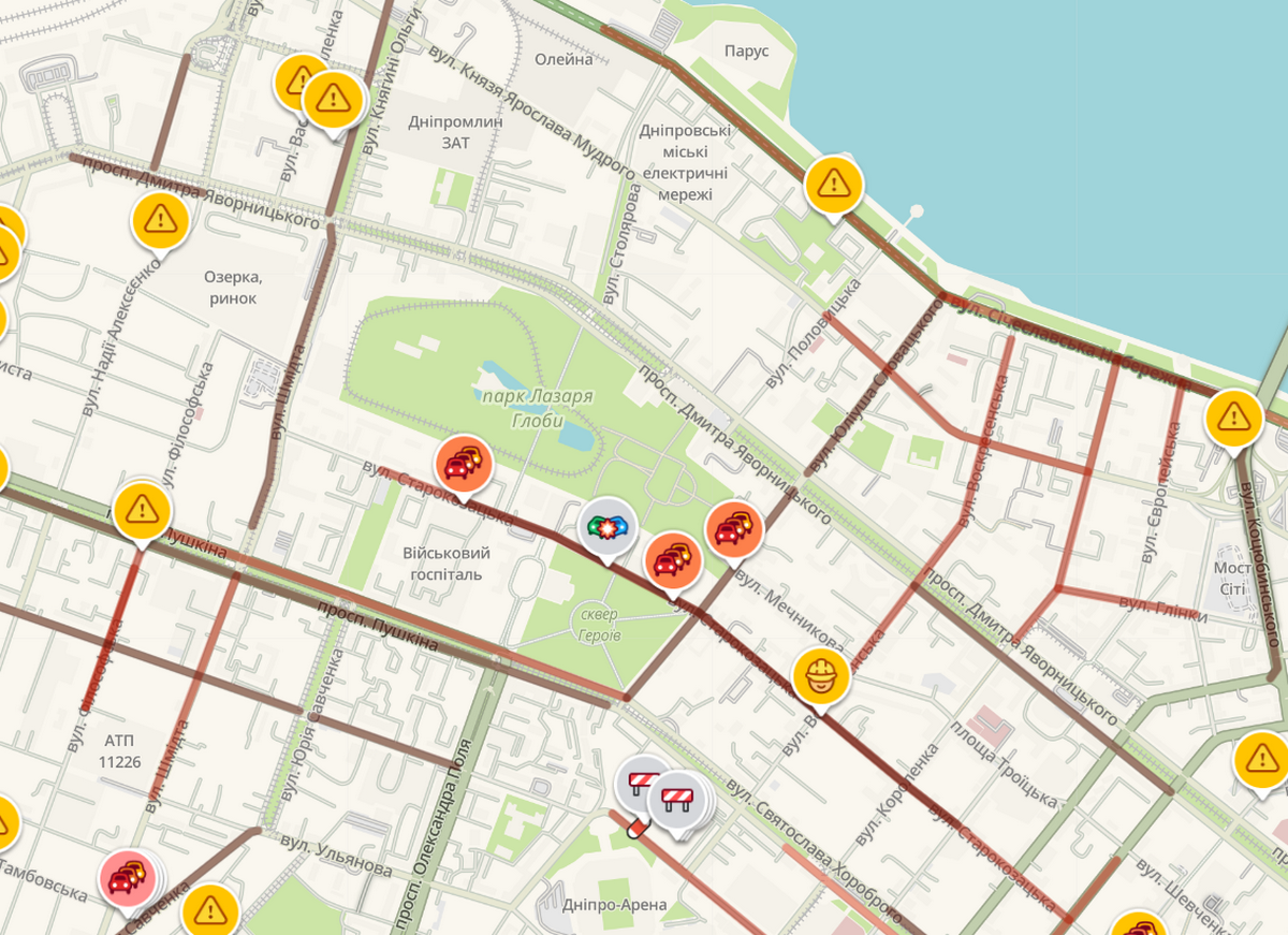 Мелкая авария на Староказацкой Мелкая авария на Староказацкой