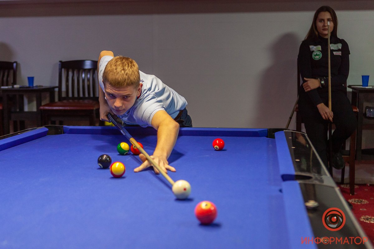 В клубе «Академия бильярда»