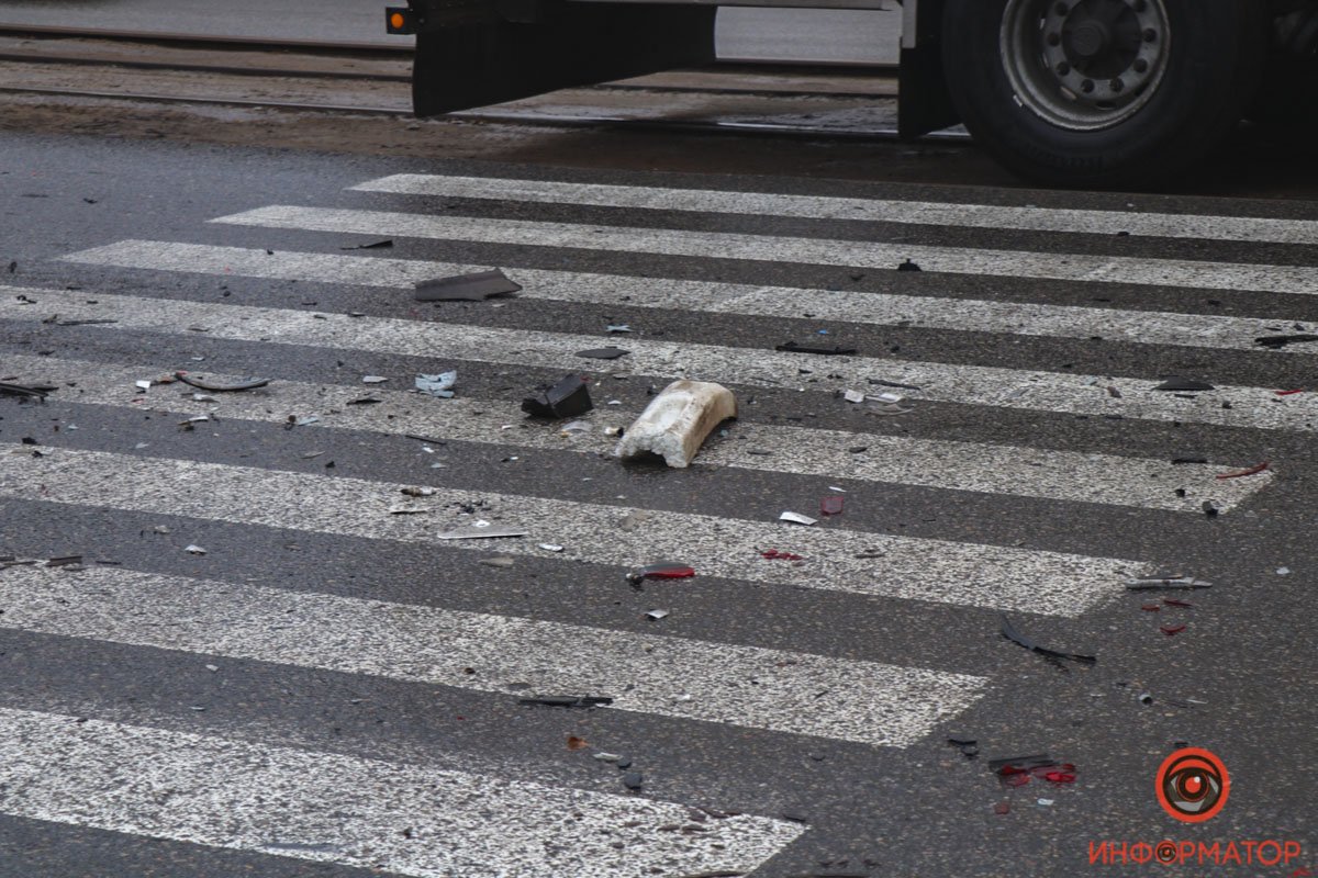 Водитель Daewoo не выдержал безопасной дистанции и скоростного режима