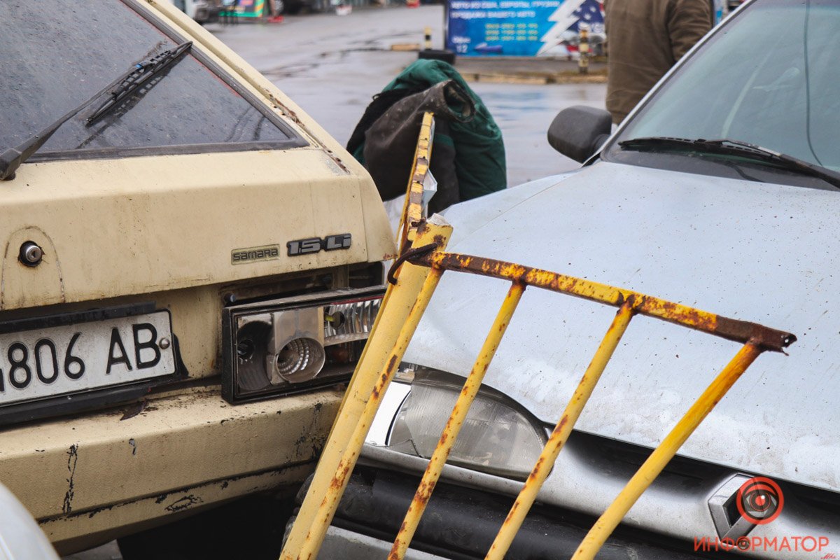 Авария произошла около 9:30