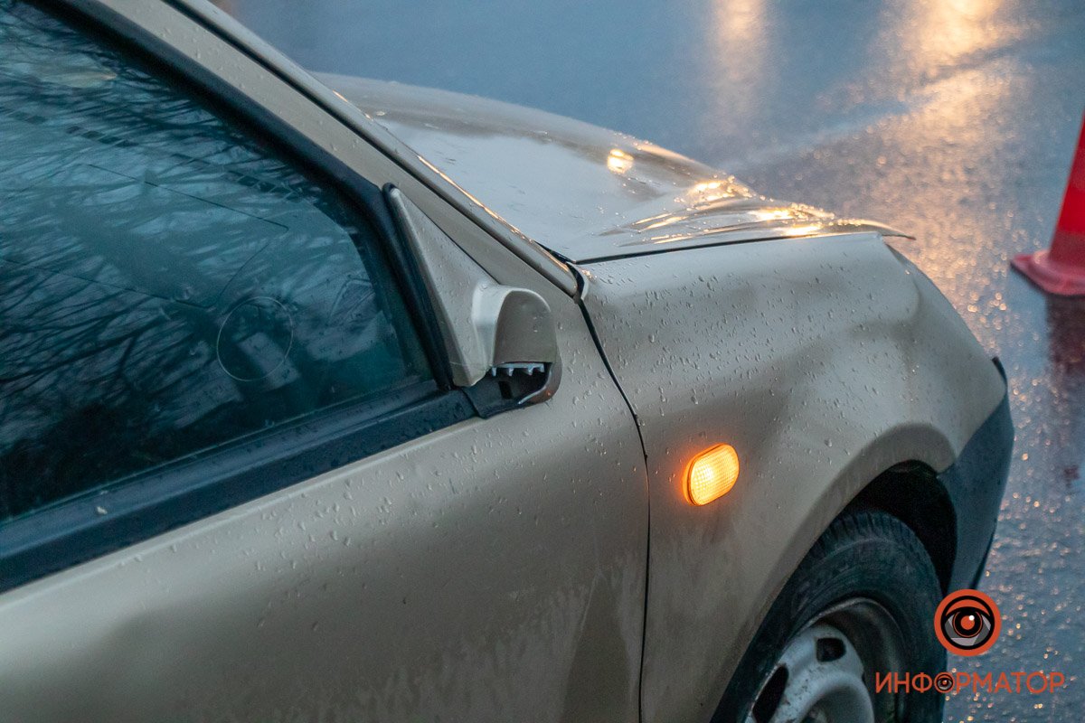 Водитель не заметила его Водитель не заметила его