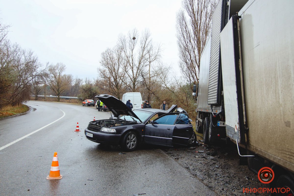 Машину занесло