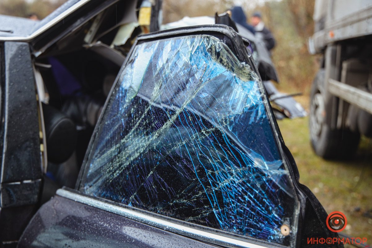 Удар пришелся на заднюю часть