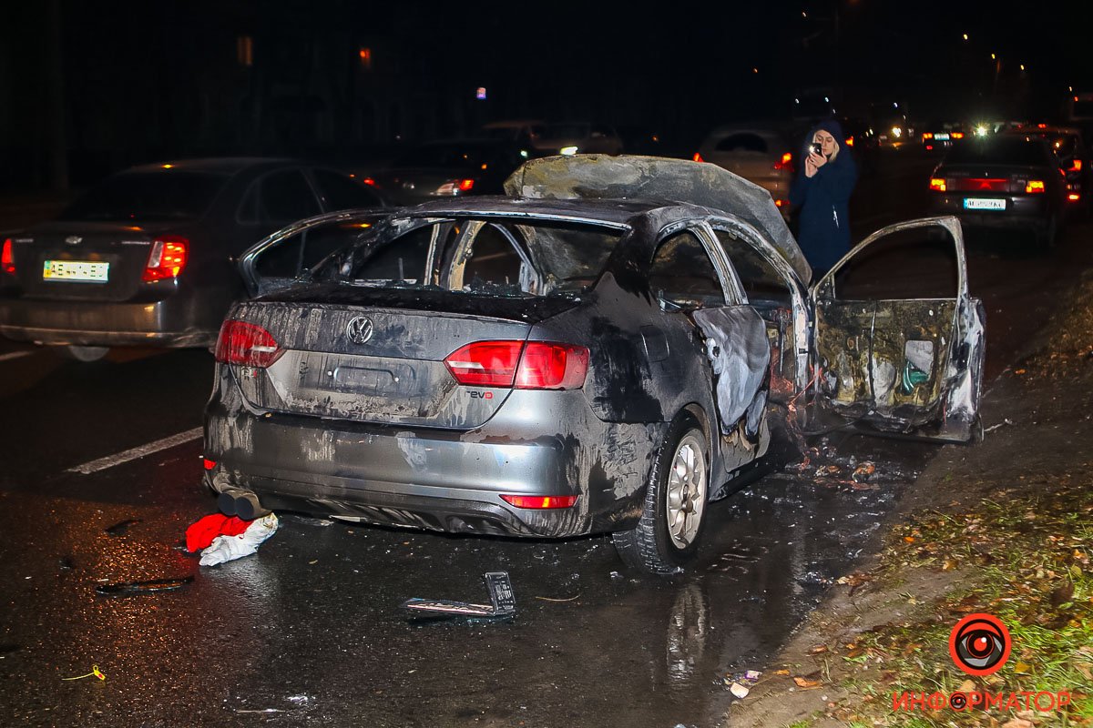 Инцидент произошел на проспекте Богдана Хмельницкого Инцидент произошел на проспекте Богдана Хмельницкого