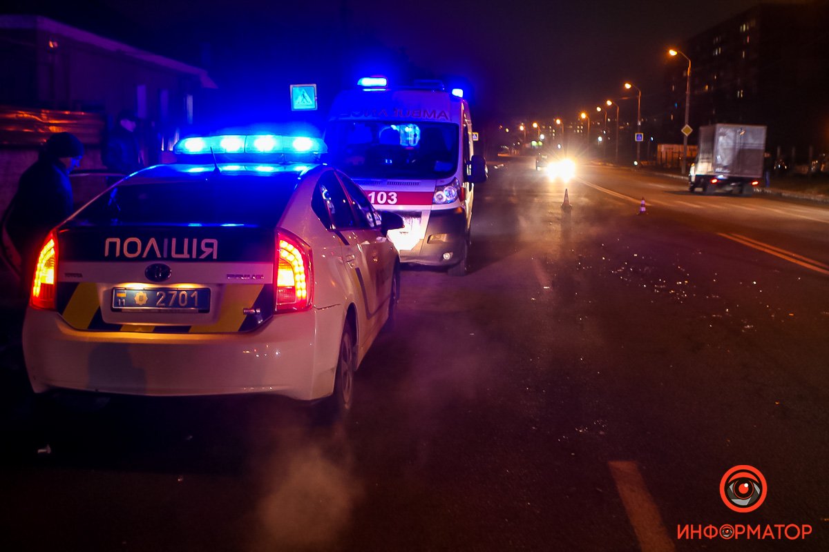 Перекрыты две полосы движения в сторону Кайдакского пути и одна - по направлению к Большой Диевской Перекрыты две полосы движения в сторону Кайдакского пути и одна - по направлению к Большой Диевской