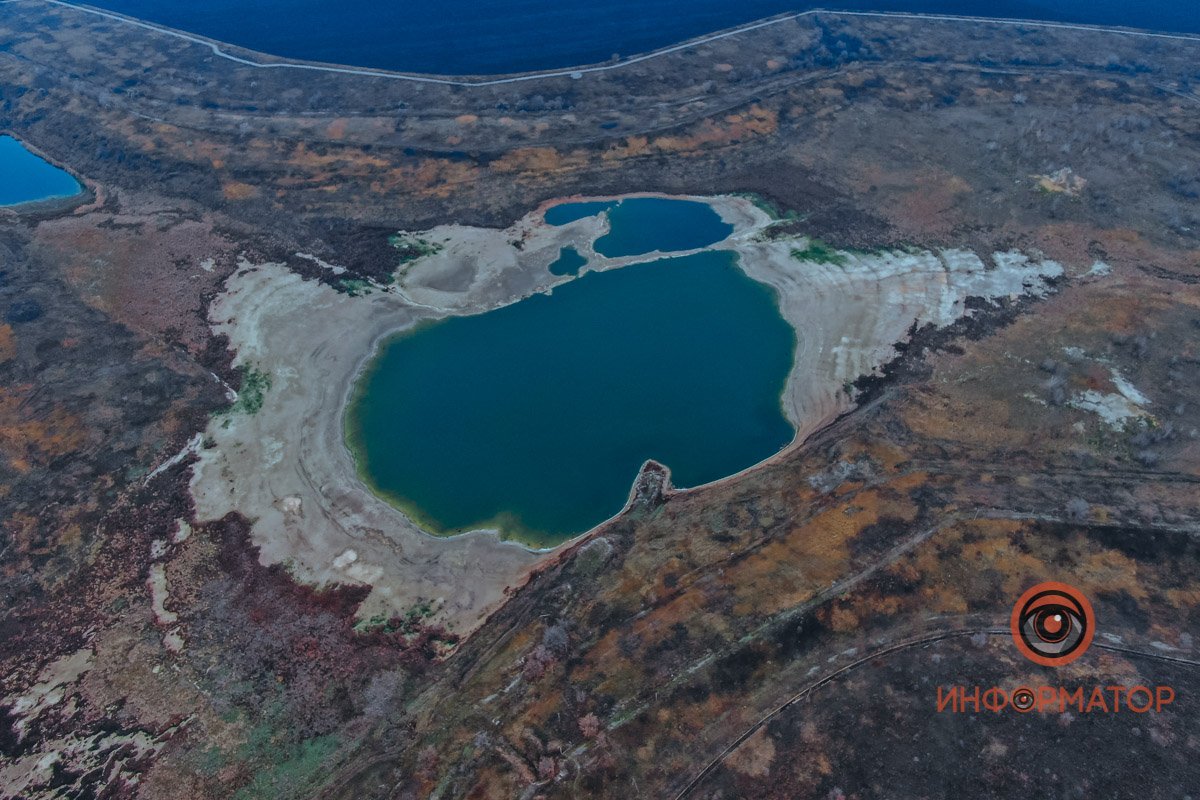 Опасное хвостохранилище недалеко от Днепра Опасное хвостохранилище недалеко от Днепра
