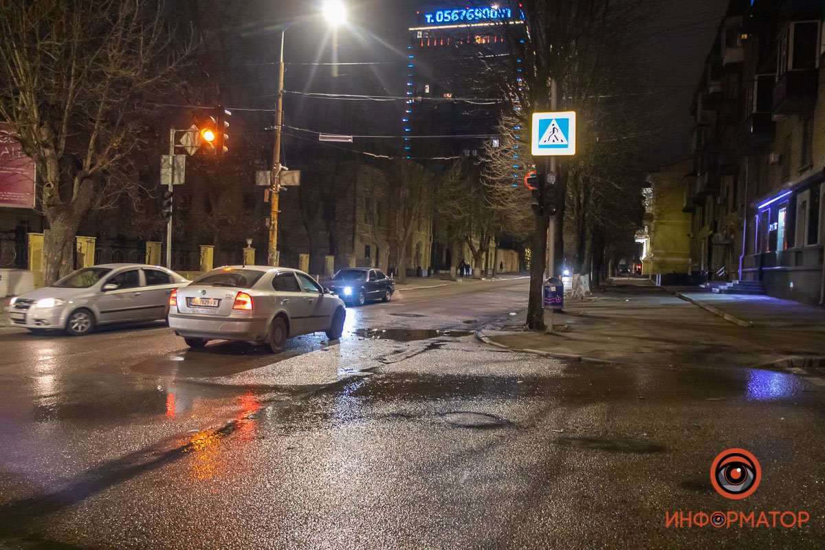 Skoda двигалась в сторону площади Шевченко