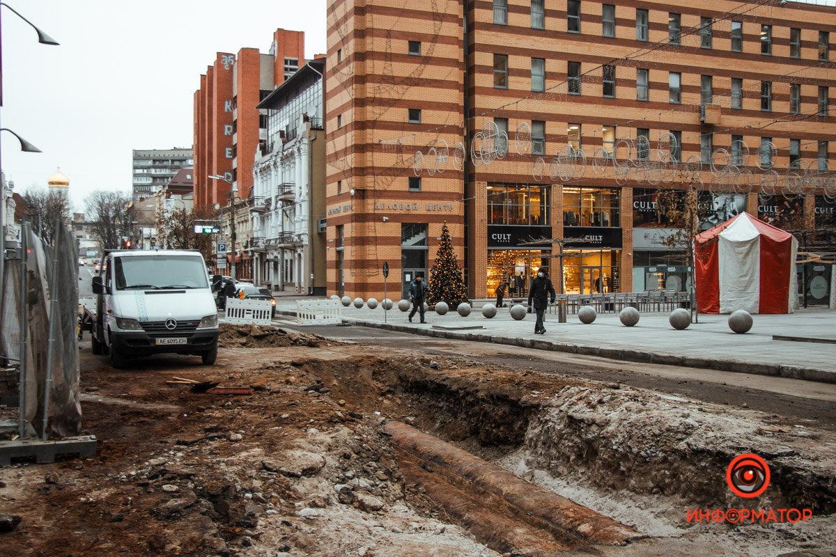 Перекрытие в районе Екатиренославского бульвара