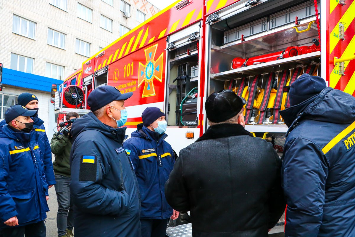 На мероприятии присутствовал начальник ГУ ГСЧС в Днепропетровской области Андрей Кульбач
