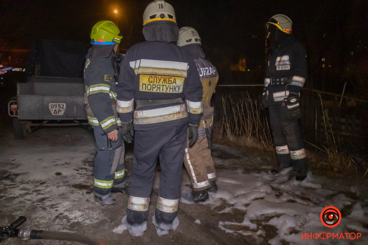 В 23:54 возгорание ликвидировали