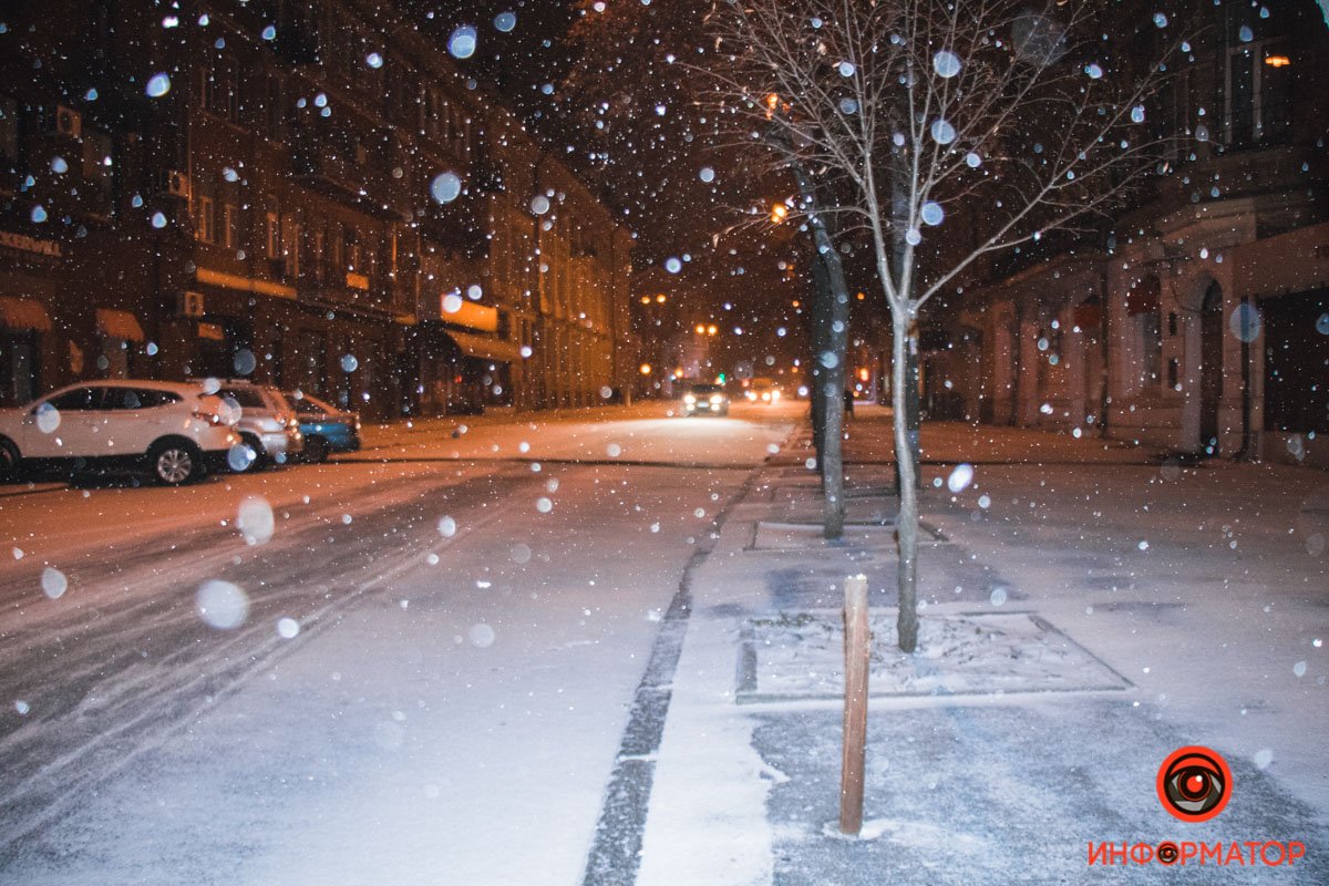Город в снежном плену Город в снежном плену