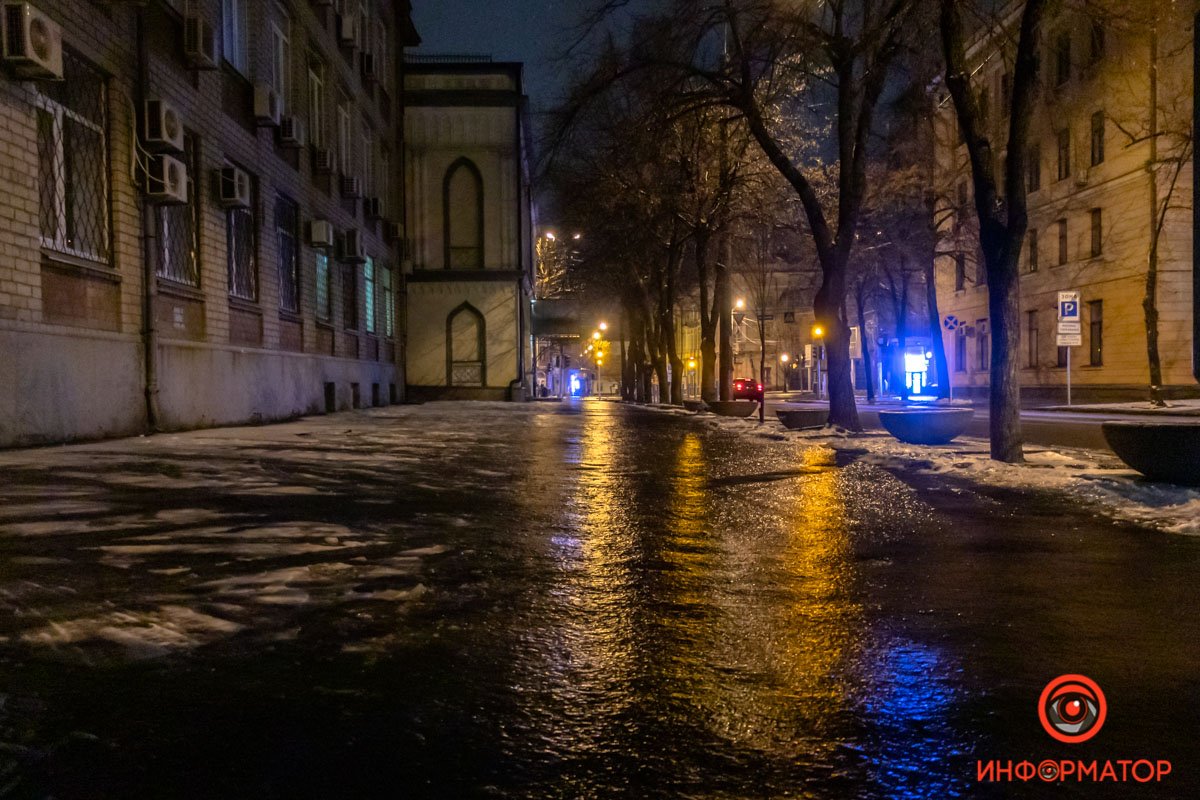 Последствия ледяного дождя в Днепре: хроника непогоды 1