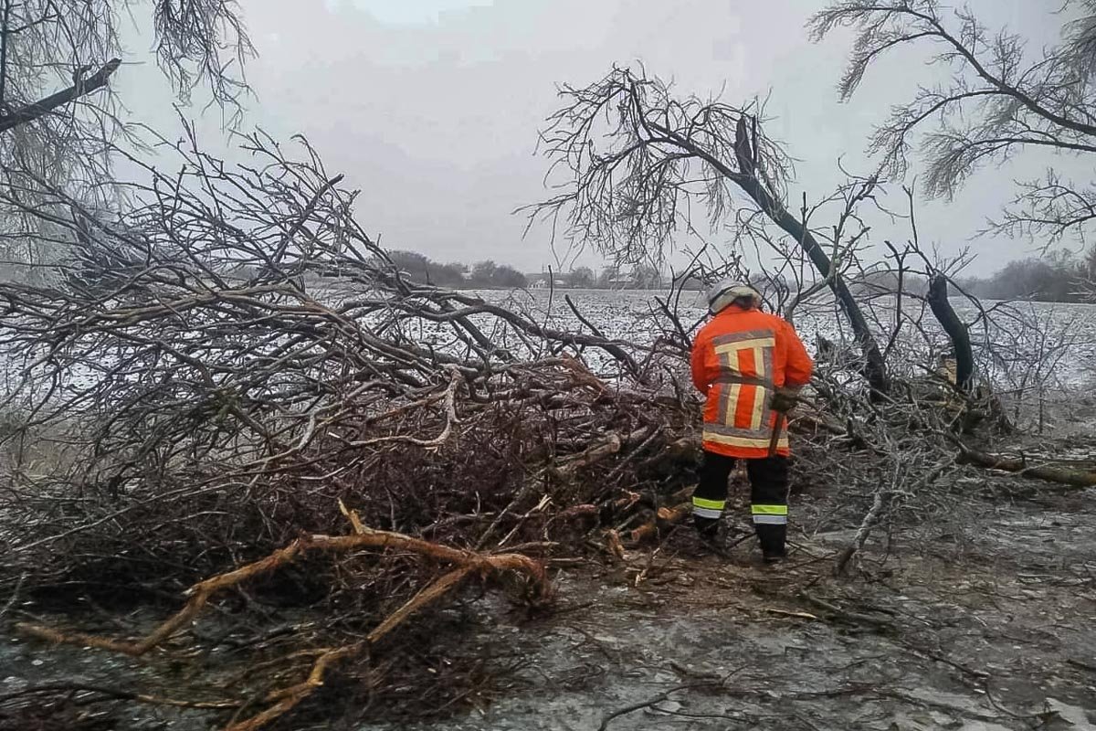 Последствия ледяного дождя в Днепре: хроника непогоды 7