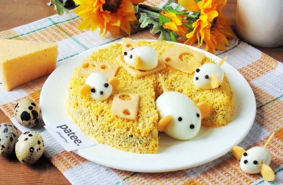 Мышки на сыре