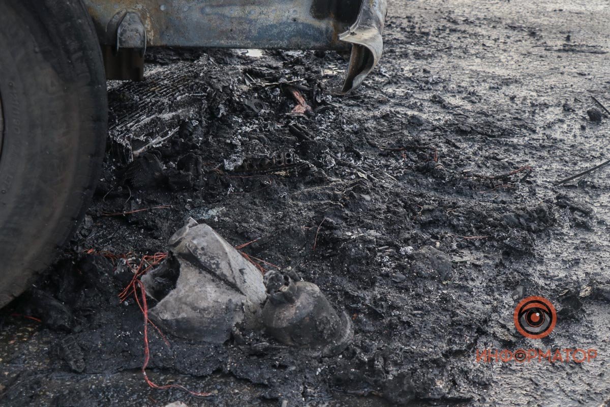 Возгорание в Mercedes удалось быстро ликвидировать