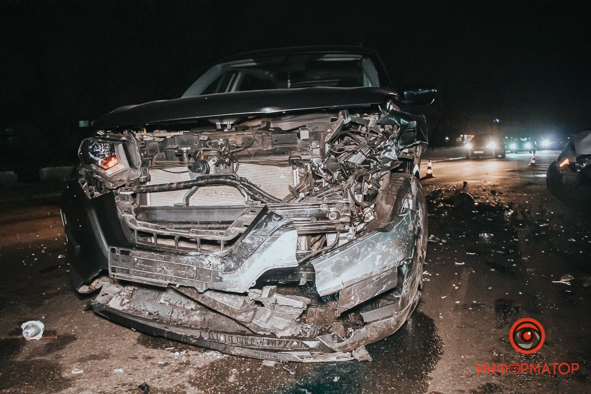 Авария произошла около 17:40