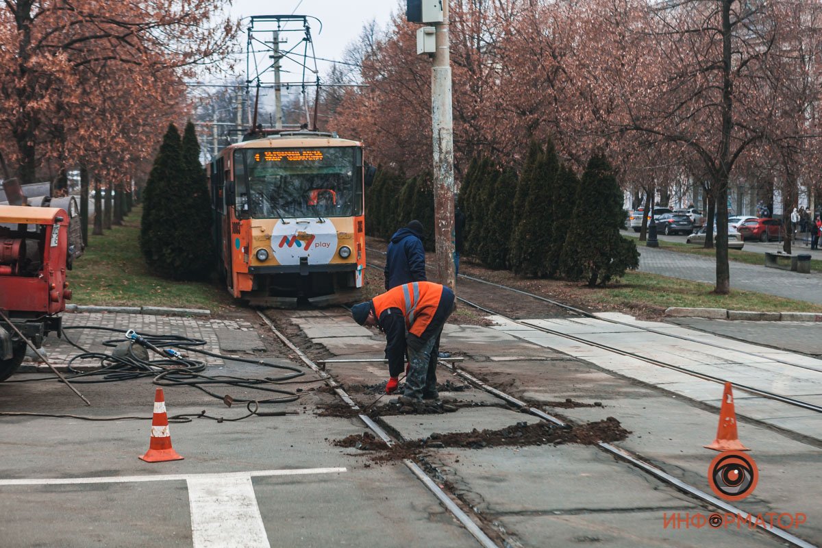 По направлению к проспекту Гагарина движение электротранспорта приостановлено