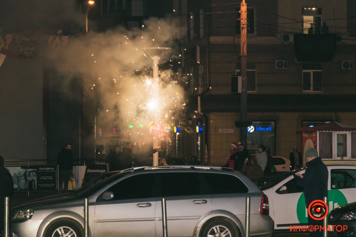 Пиротехника везде