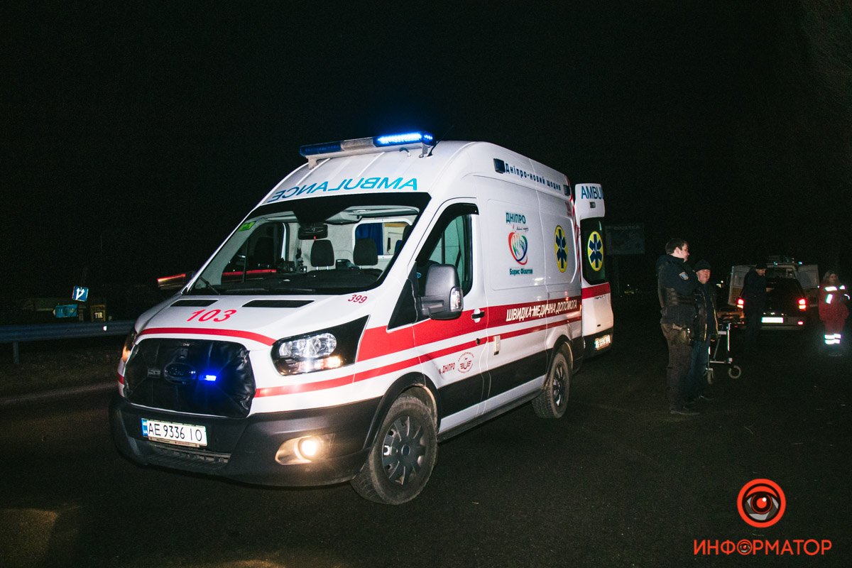 В ДТП на Донецком шоссе пострадал мужчина В ДТП на Донецком шоссе пострадал мужчина