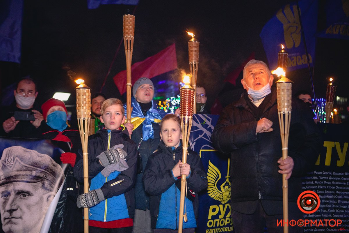 На шествие приходили целыми семьями