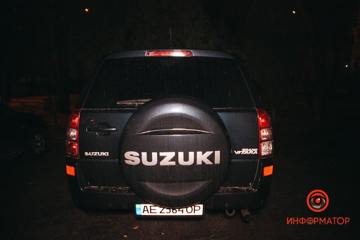 Suzuki нашли во дворе дома