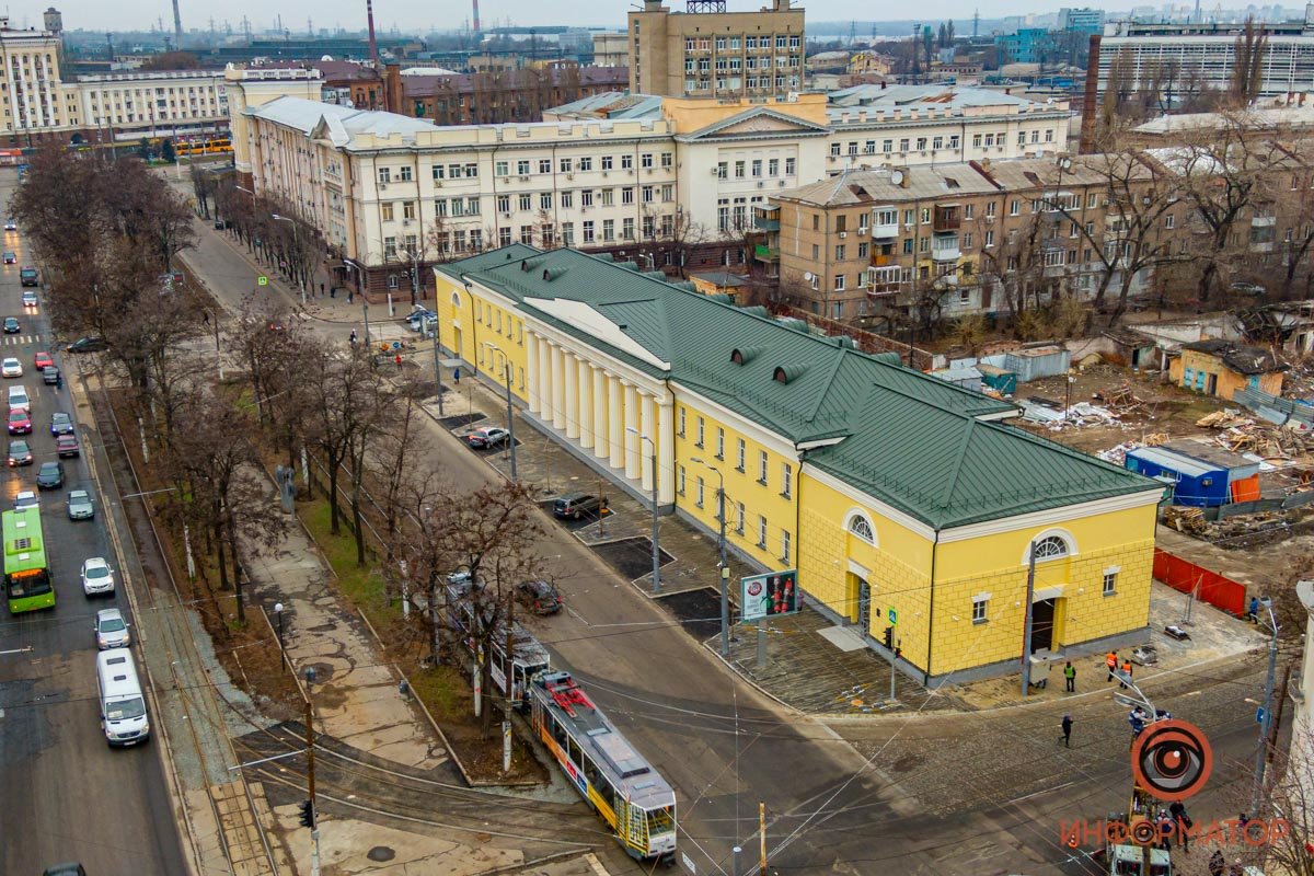 Реконструкция здания суконной фабрики завершается