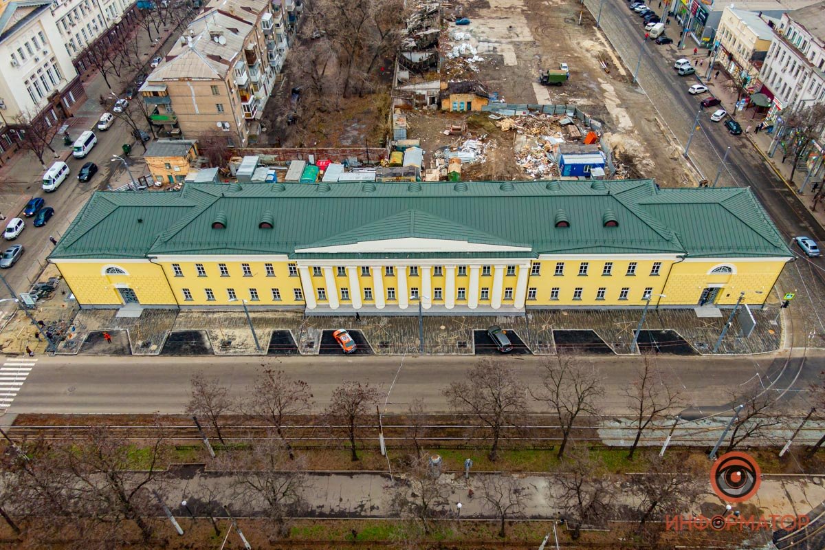 Ранее за зданием суконной фабрики снесли рынок