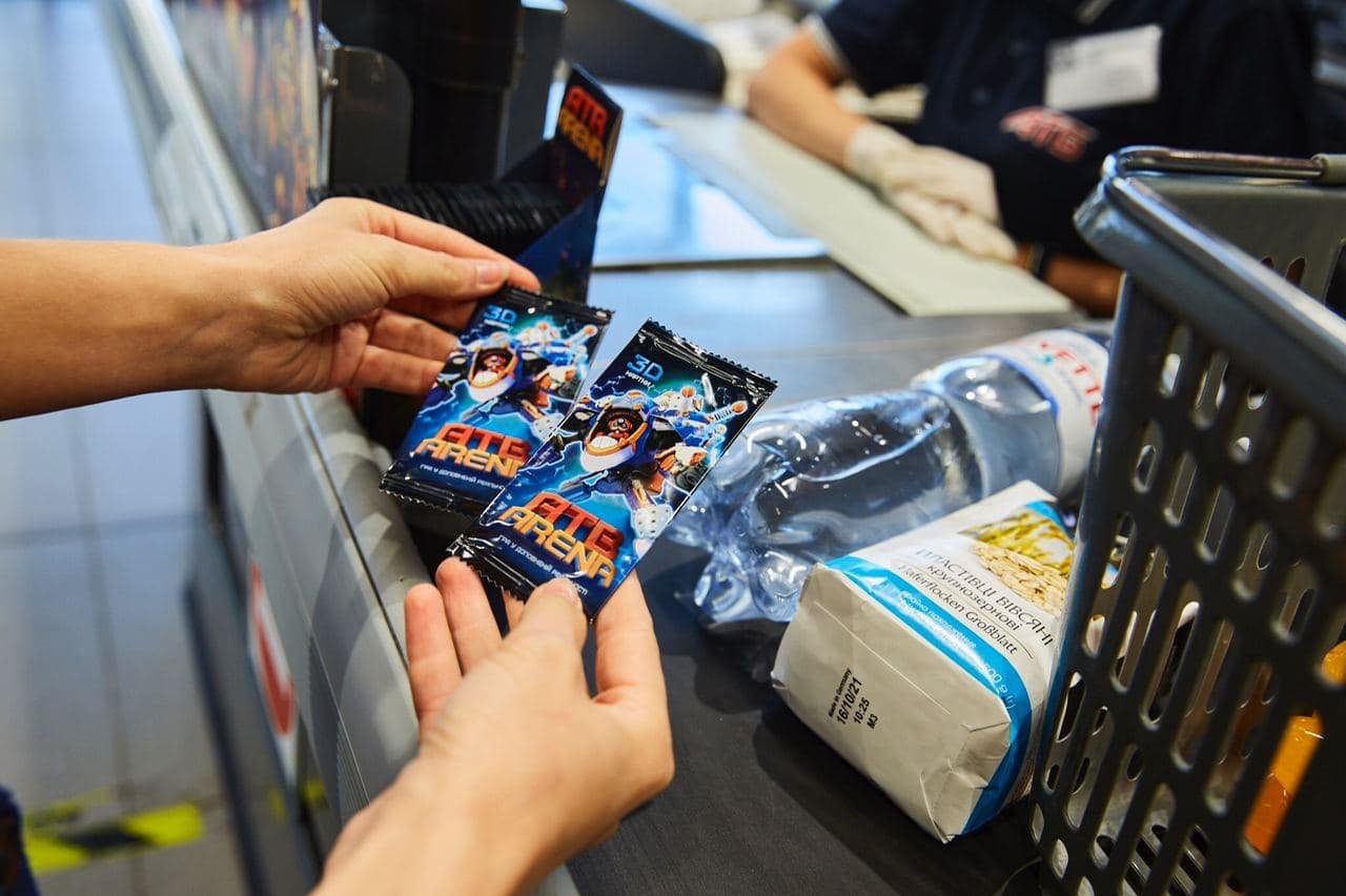 Новые герои и возможность играть онлайн: в супермаркетах Днепра запустили второй этап акции ATB Arena 1