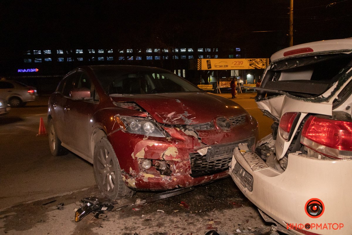 Авария произошла недалеко от заправки OKKO на Паникахи