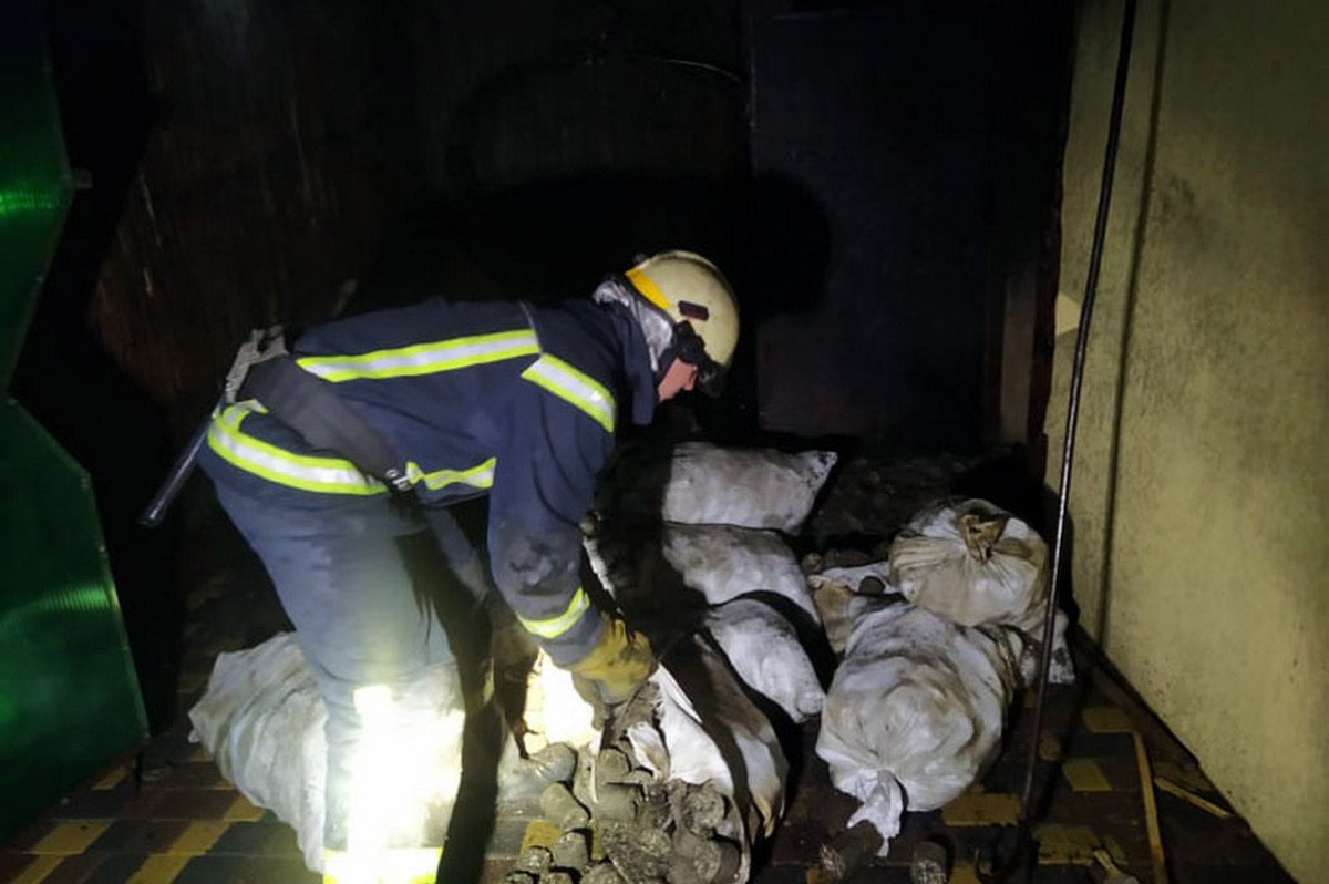 Горела котельная