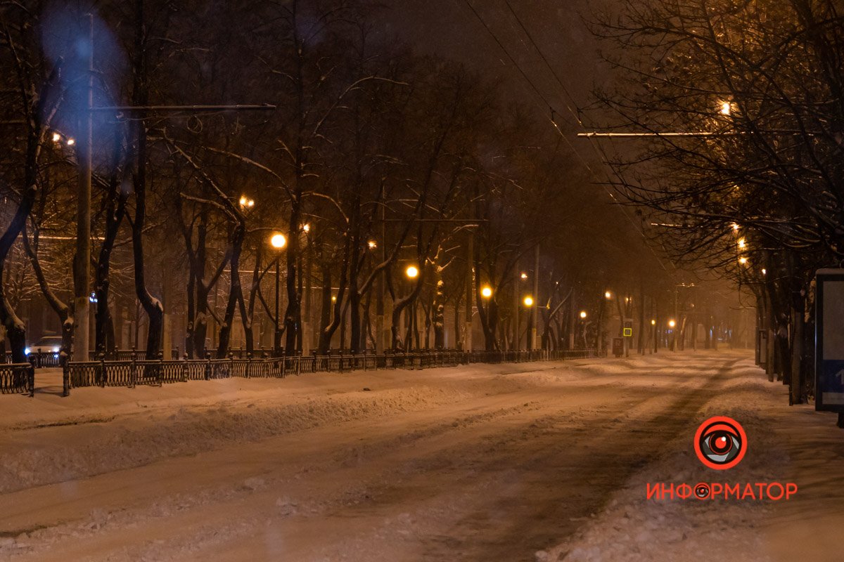 Безлюдный центр города