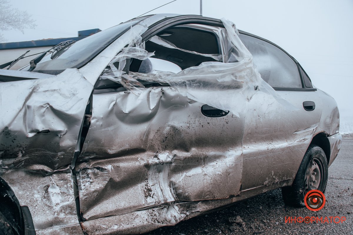 На перекресток выехал Daewoo На перекресток выехал Daewoo