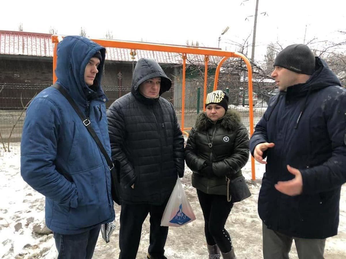 На Березинке реконструировали придомовой сквер 2