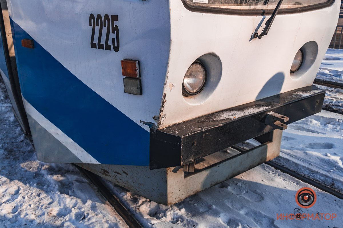 Повреждения трамвая минимальные Повреждения трамвая минимальные