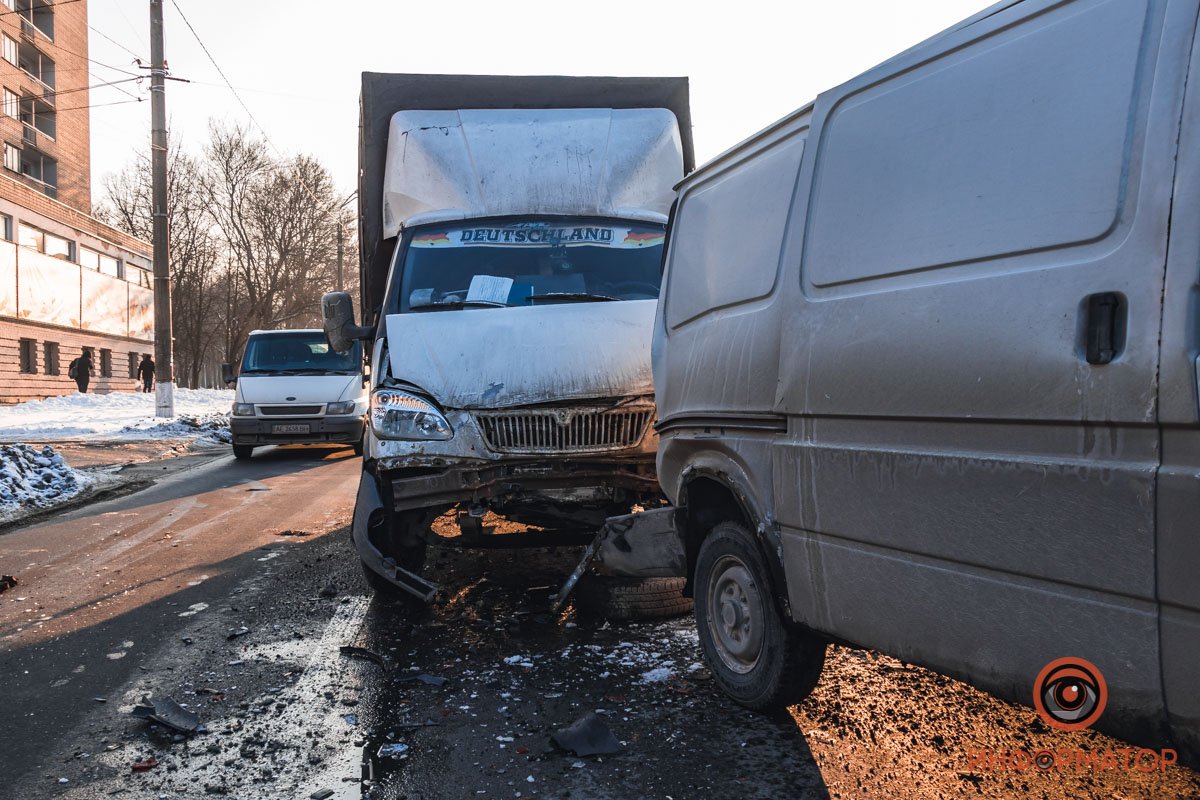 Повреждения ГАЗели
