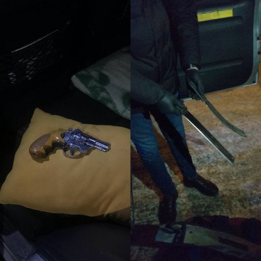 Все найденное в машине изъяли и направили на экспертизу
