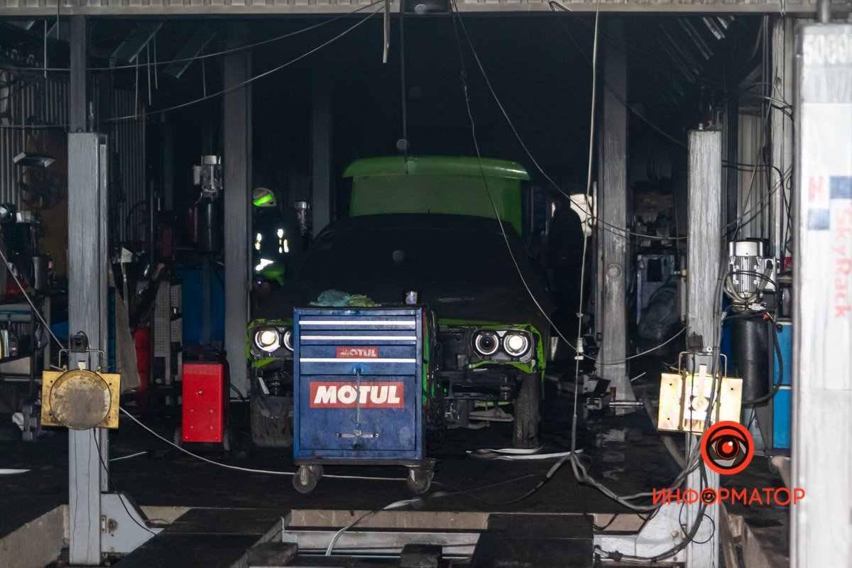 Пожар на Маршала Малиновского