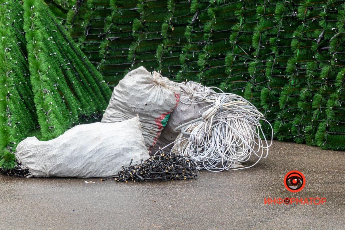 Праздничная иллюминация в мешках Праздничная иллюминация в мешках