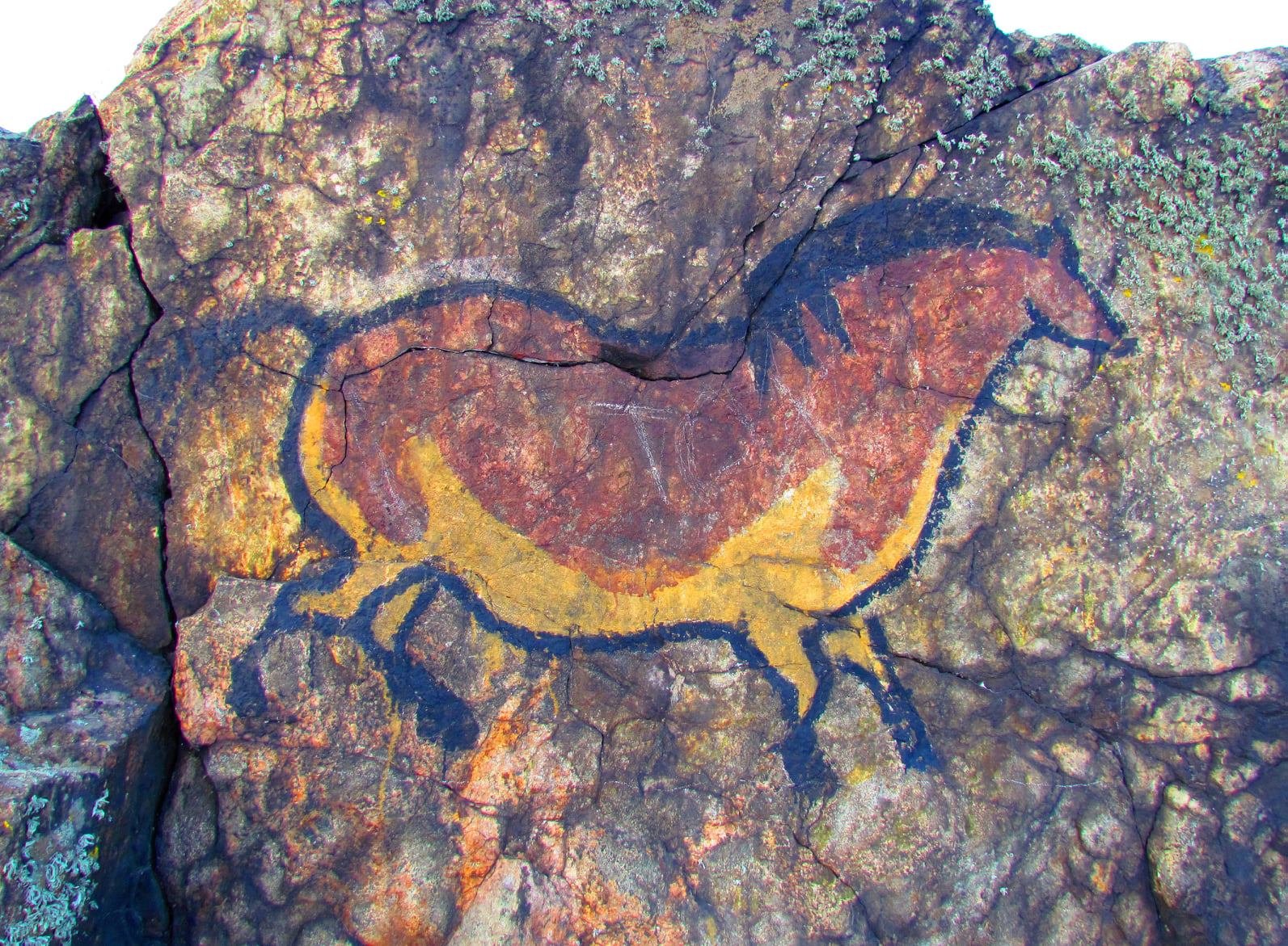 В Днепропетровской области на скалах обнаружили "рисунки первобытных людей" 1