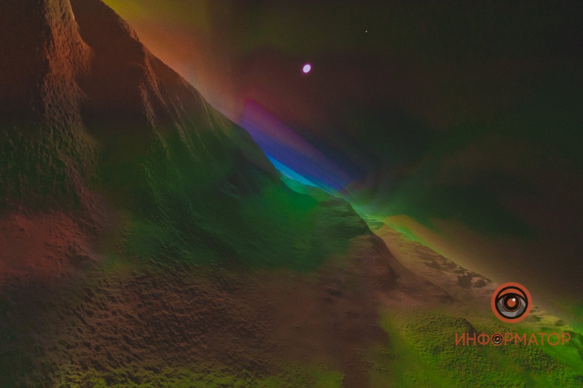 Изображения проецируются на купол