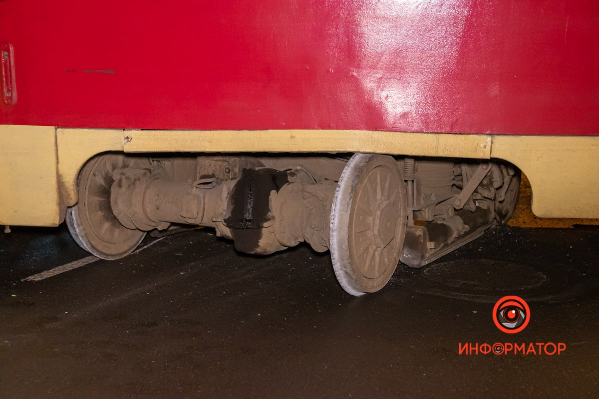 Трамвай направлялся в депо