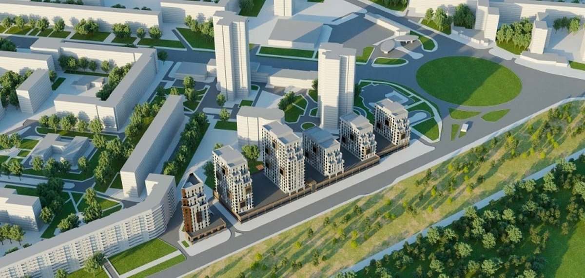 Высота здания возросла с 10 до 14 этажей