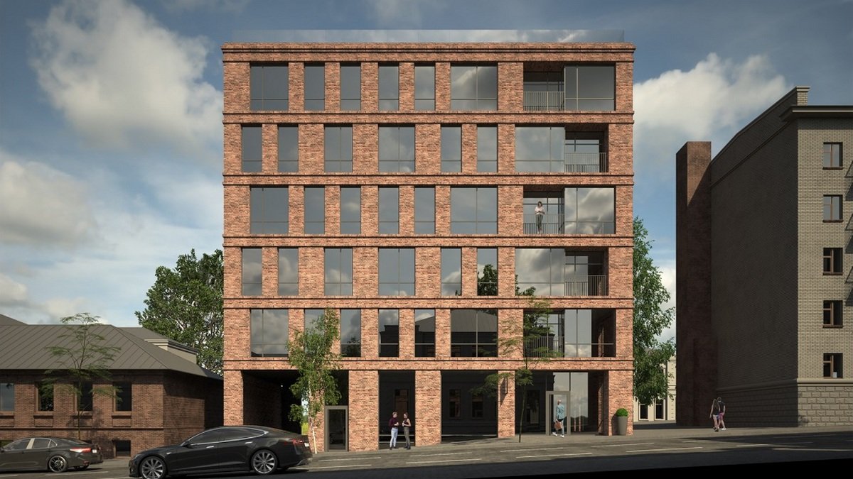 Так может выглядеть новый дом на Сечевых Стрельцов, 17