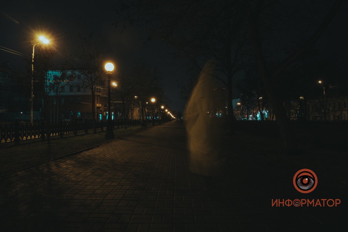 Мы встретились на аллее Яворницкого