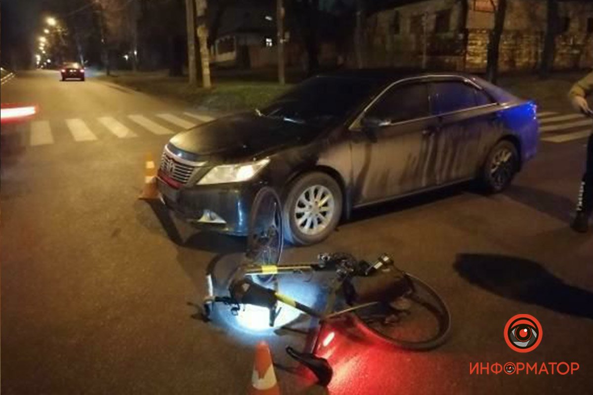 Водитель не заметил велосипедиста Водитель не заметил велосипедиста