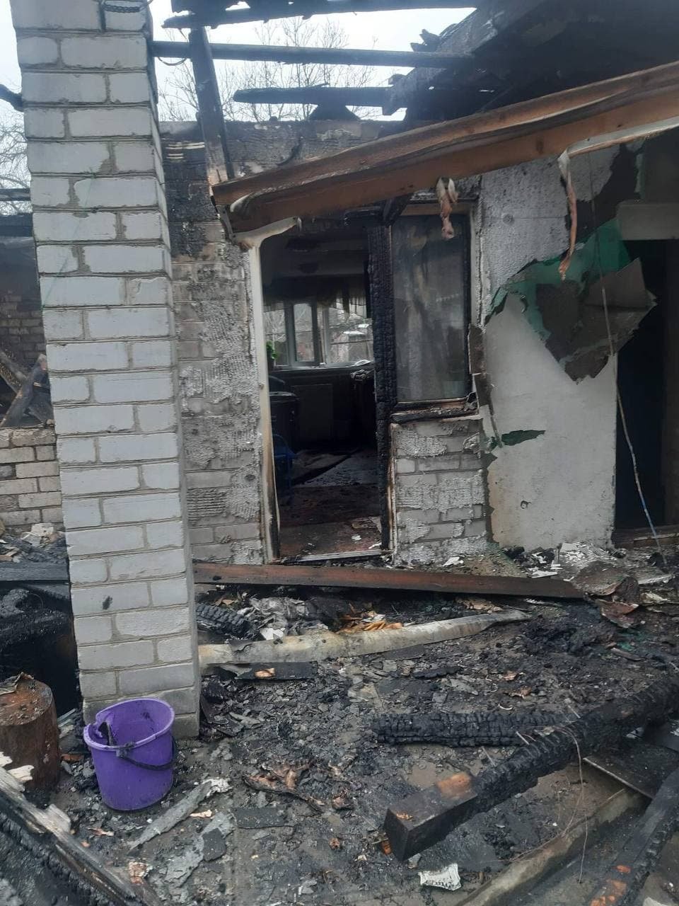 Семья едва не погибла