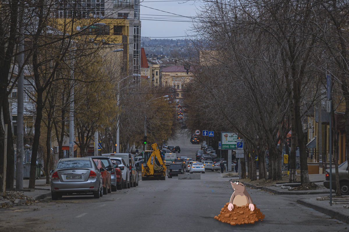 А вот и причина плохих дорог в городе
