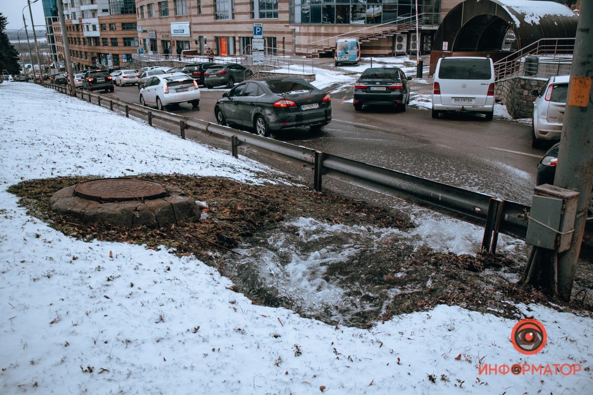 Место аварии