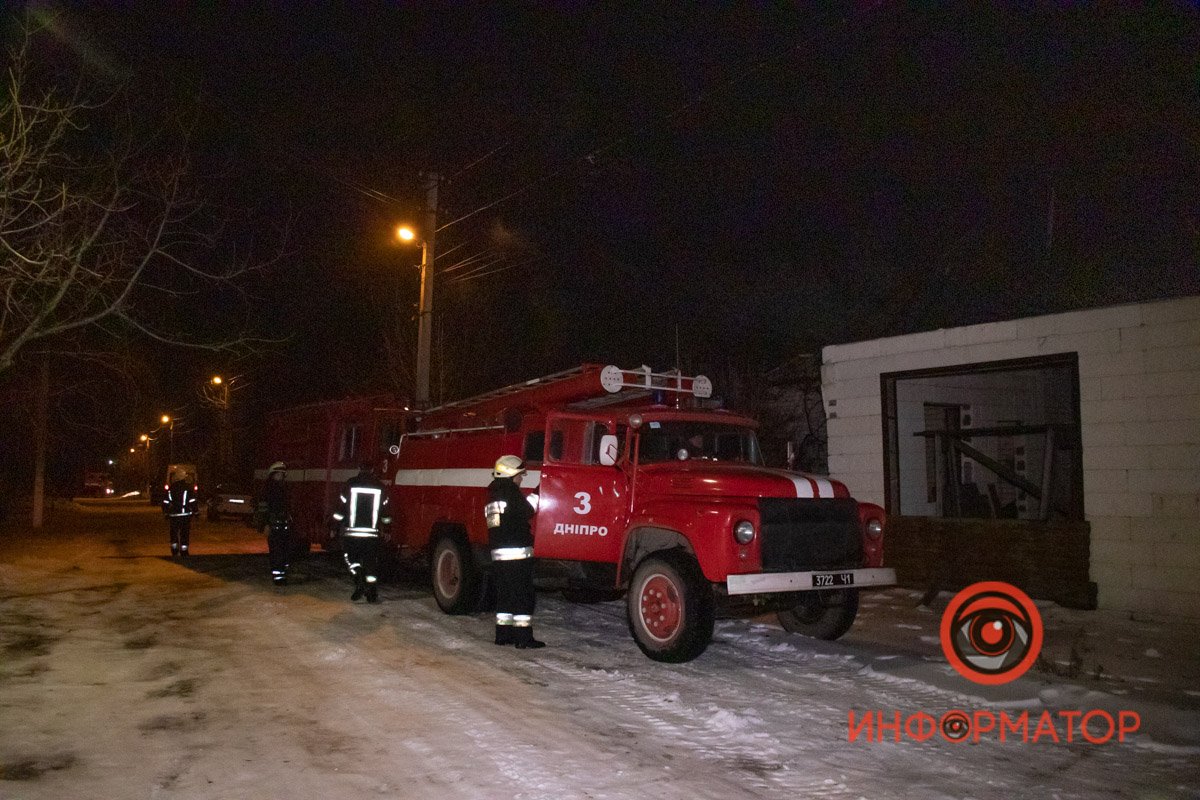 Пожар тушили два часа